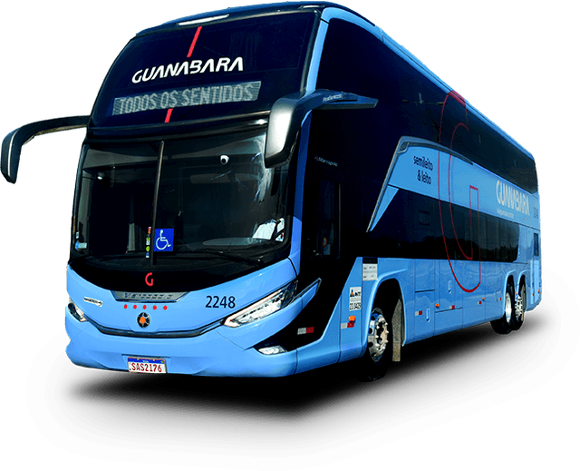 Imagem do ônibus do Guanabara